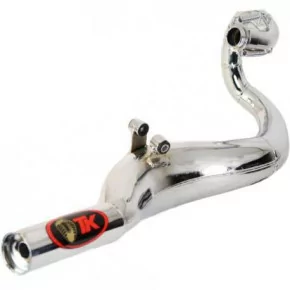 POT ÉCHAPPEMENT TURBO KIT GROS VOLUME, CHROMÉ, POUR LES MOBYLETTES MOTOBECANE MOTEUR AV7