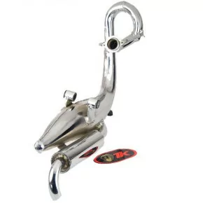 POT ÉCHAPPEMENT TURBO KIT CHROMÉ POUR LES MOBYLETTES MOTOBECANE MOTOCONFORT MOTEUR AV7