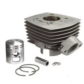 Cylindre Piston Type Origine Peugeot 103 SP MVL - 3 Transferts - Vis ou Bride - Chrome