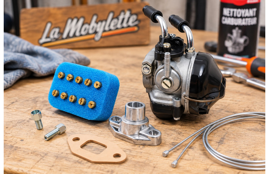 Comment nettoyer un carburateur de mobylette après plusieurs années sans rouler ?
